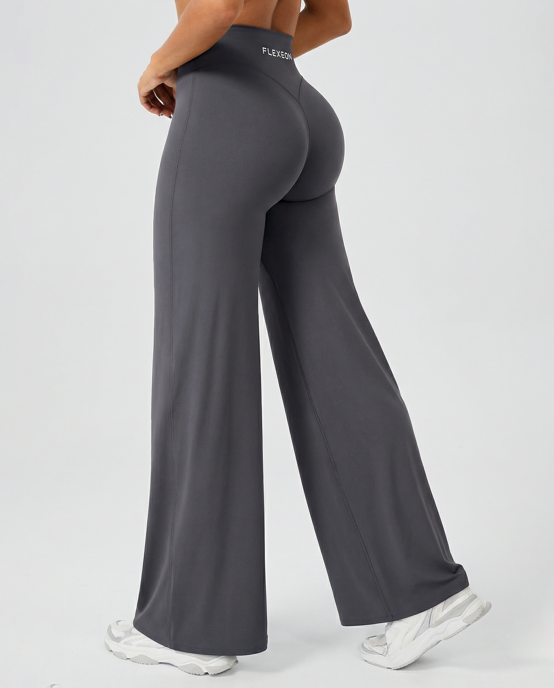 AURA FLXSCULPT™ V-Waist Flare Legginsy — Graphite