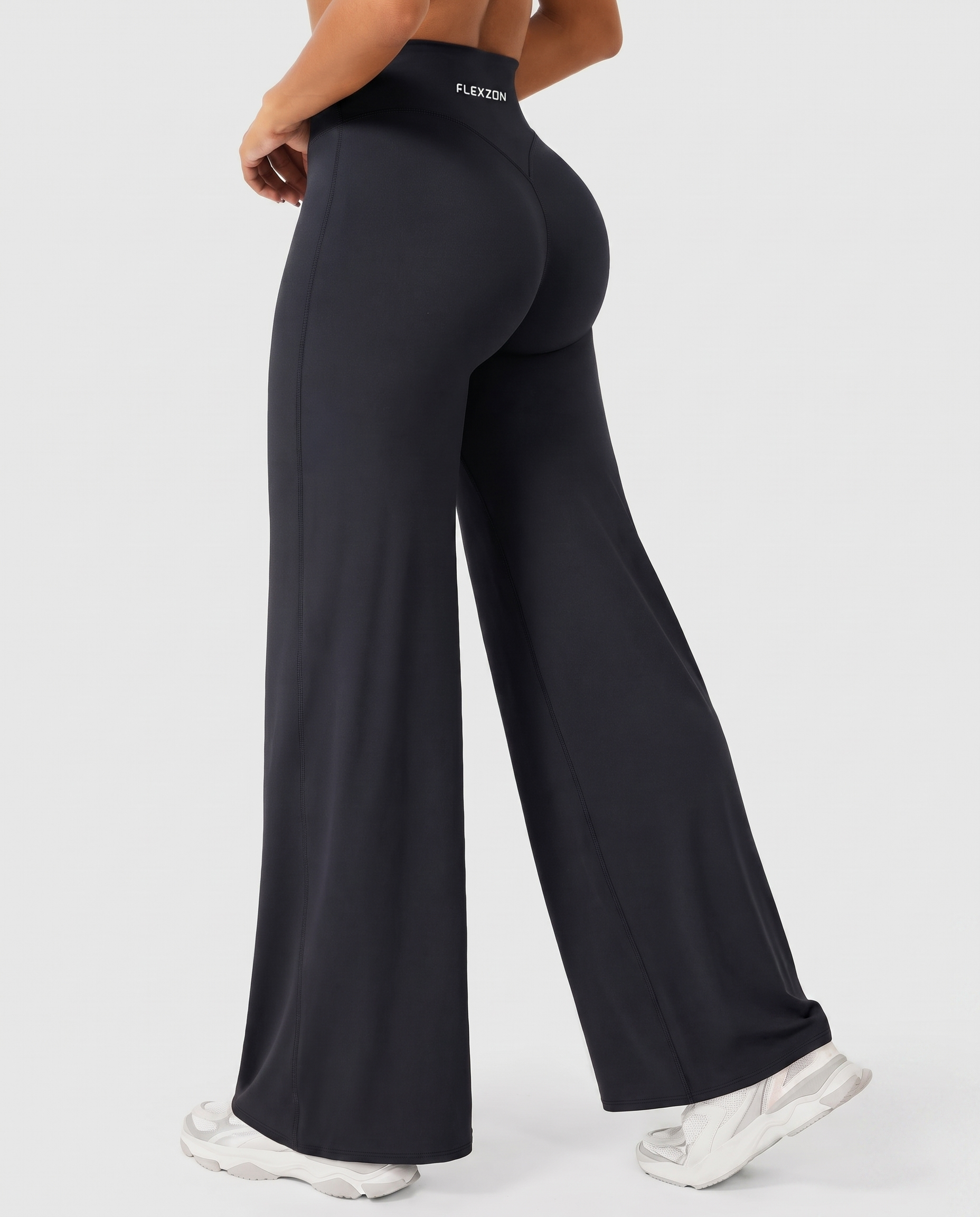AURA FLXSCULPT™ V-Waist Flare Legginsy — Noir