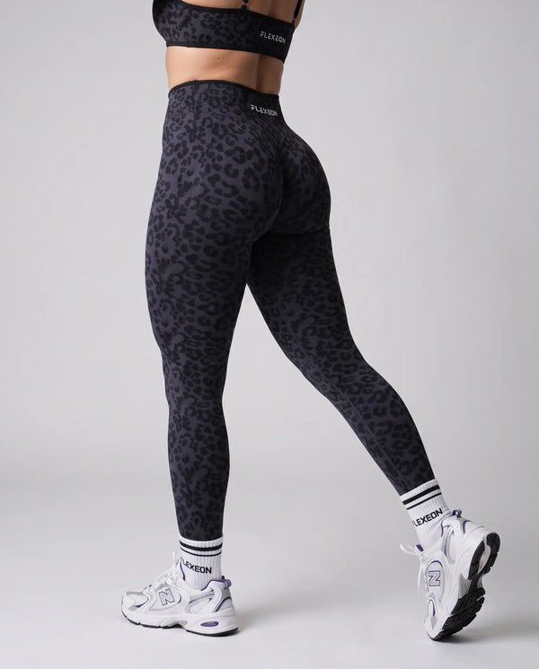 SIGNATURE Leopard Print Seamless Legginsy— FURY